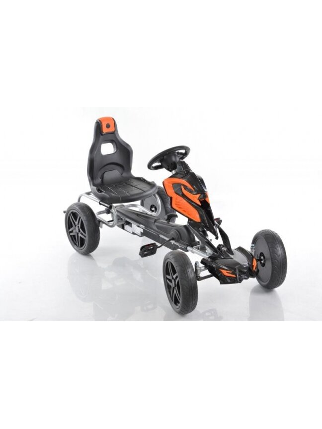 Vaikiškas sportinis kartingas Go-Kart 1504 Black (5-12 metų) Vaikiškas sportinis kartingas Go-Kart 1504 Black (5-12 metų)