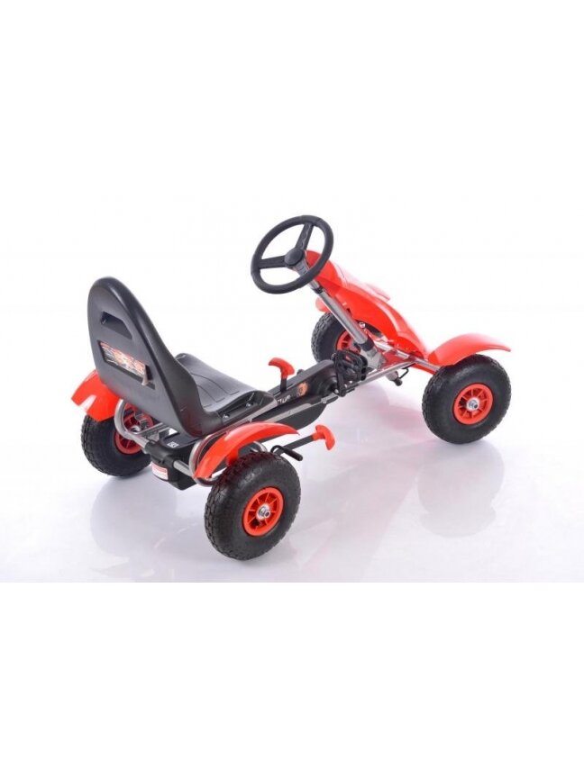 Vaikiškas sportinis kartingas Go-Kart F618 Red (4-10 metų) 1 Vaikiškas sportinis kartingas Go-Kart F618 Red (4-10 metų) 1