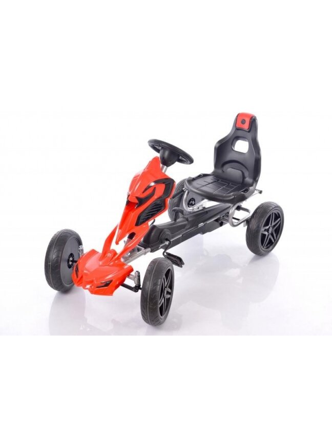 Vaikiškas sportinis kartingas Go-Kart 1504 Red (5-12 metų)