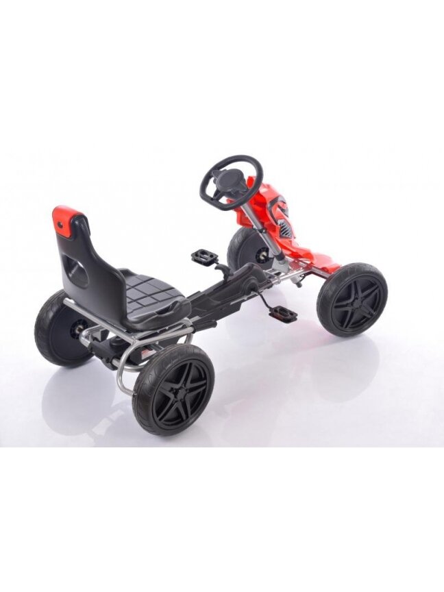 Vaikiškas sportinis kartingas Go-Kart 1504 Red (5-12 metų) 1 Vaikiškas sportinis kartingas Go-Kart 1504 Red (5-12 metų) 1