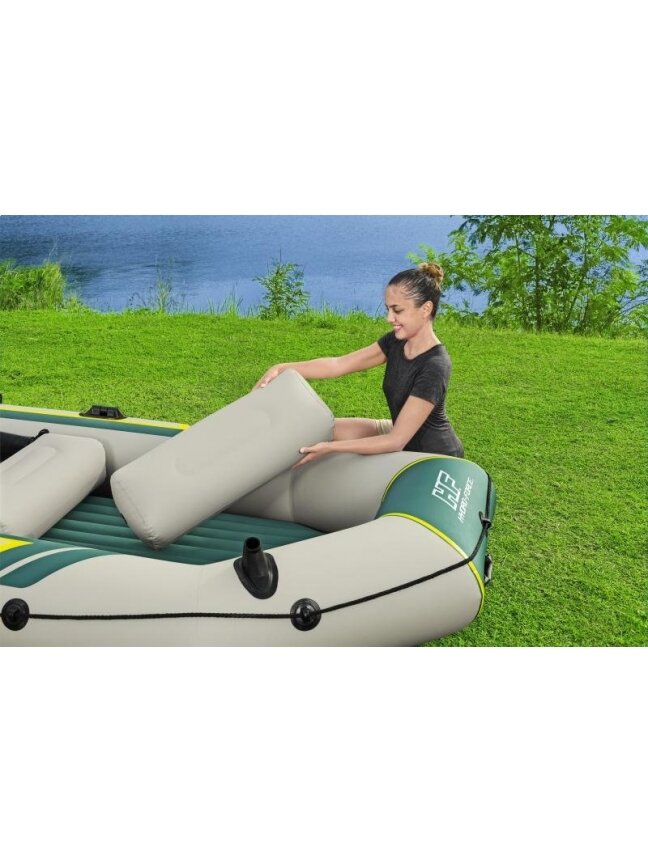 Pripučiama keturvietė valtis kietu dugnu Bestway Ranger Elite X4 Raft, 320x148x47 cm, 65157 4 Pripučiama keturvietė valtis kietu dugnu Bestway Ranger Elite X4 Raft, 320x148x47 cm, 65157 4