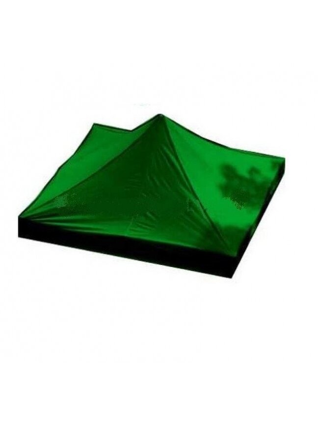 Tento stogas 2 x 2 m (tamsiai žalia spalva, audinio tankumas 160 g/m2) Tento stogas 2 x 2 m (tamsiai žalia spalva, audinio tankumas 160 g/m2)