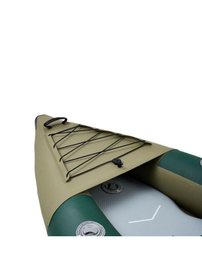 Dvivietis pripučiamas kajakas su irklu Aqua Marina Caliber 398x98 cm CA-398 1