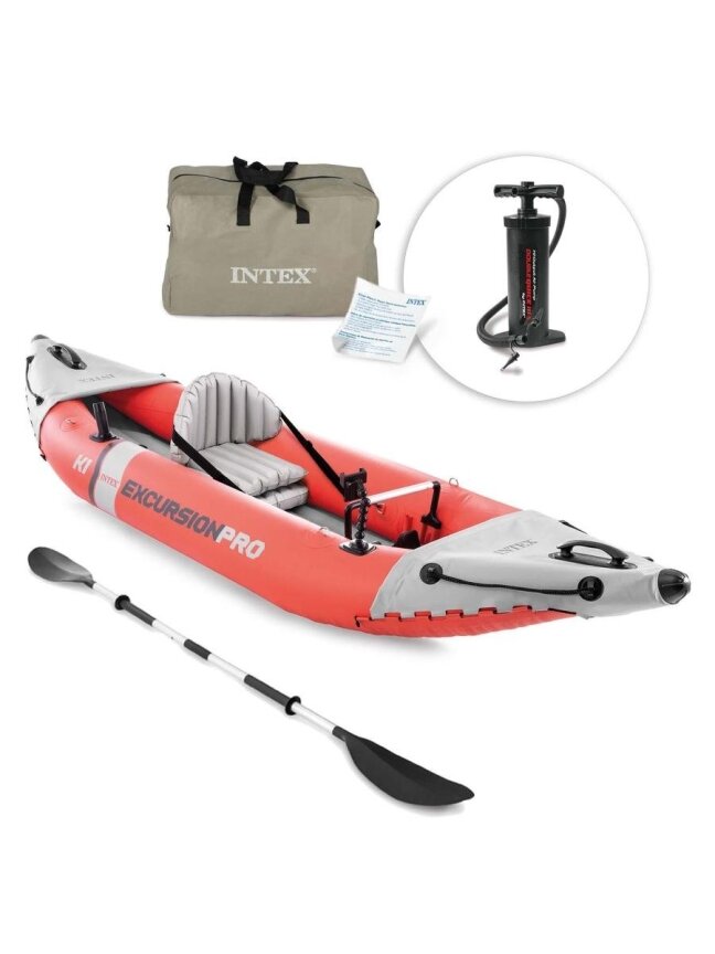 Pripučiama baidarė Intex EXCURSION PRO K1 ‎305x91x46 cm (68605)