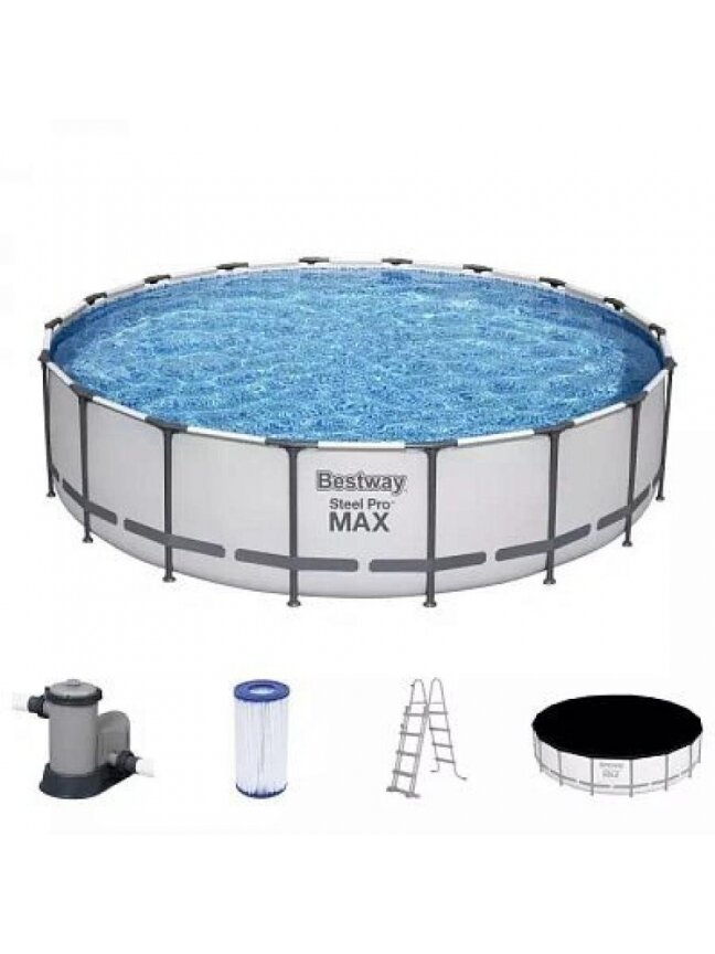 Karkasinis baseinas Bestway 56462 Steel Pro Max Set 549x122 cm Karkasinis baseinas Bestway 56462 Steel Pro Max Set 549x122 cm