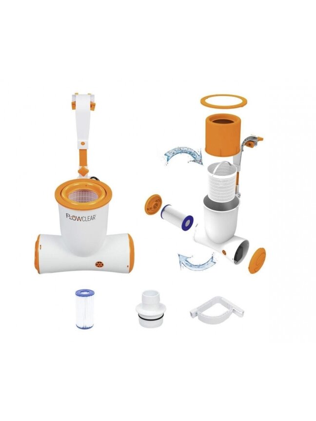 Bestway 58462 Baseino filtravimo sistema Skimatic 2574l Bestway 58462 Baseino filtravimo sistema Skimatic 2574l