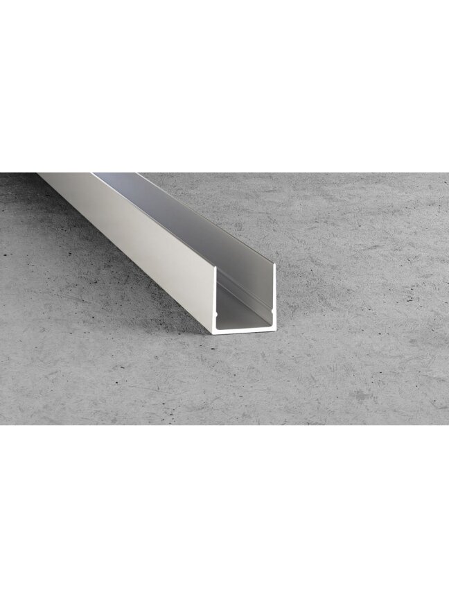 Profilis Effector U aliuminis | 10x12.9x10.5x9.5 mm, 200 cm