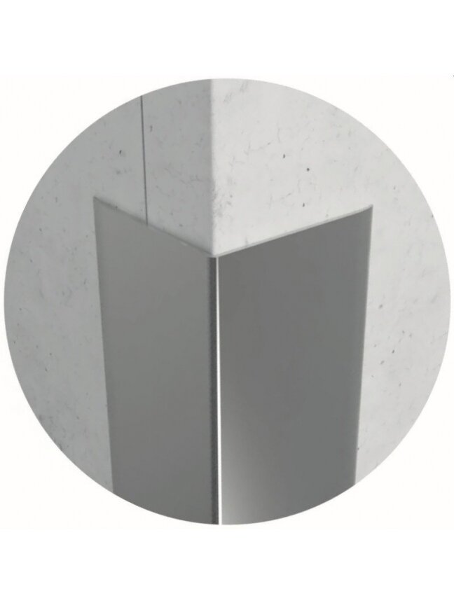 Profilis kampinis, nerūdyjančio plieno Stainless Steel Profiles | 20x20mm L-250cm Profilis kampinis, nerūdyjančio plieno Stainless Steel Profiles | 20x20mm L-250cm