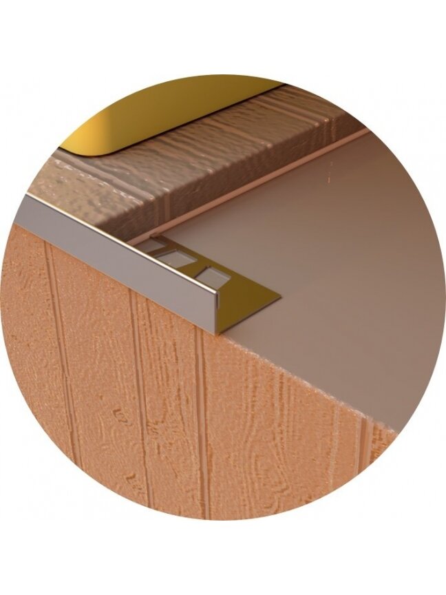 Profilis L tipo, nerūdyjančio plieno Stainless Steel Profiles | 12mm L-250cm Profilis L tipo, nerūdyjančio plieno Stainless Steel Profiles | 12mm L-250cm