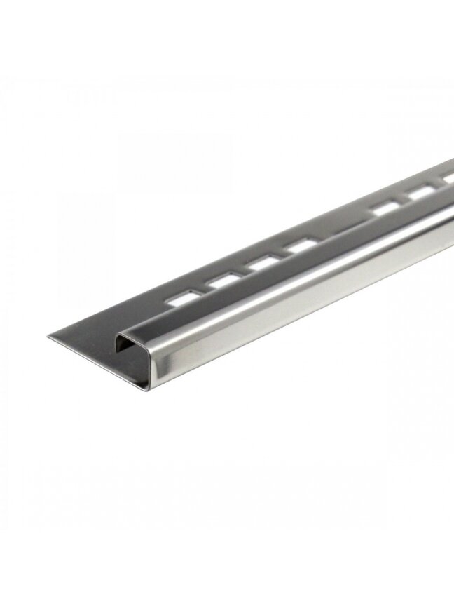 Profilis Q tipo, nerūdyjančio plieno, užapvalintais kampais Stainless Steel Profiles | 10x10mm L250cm 4