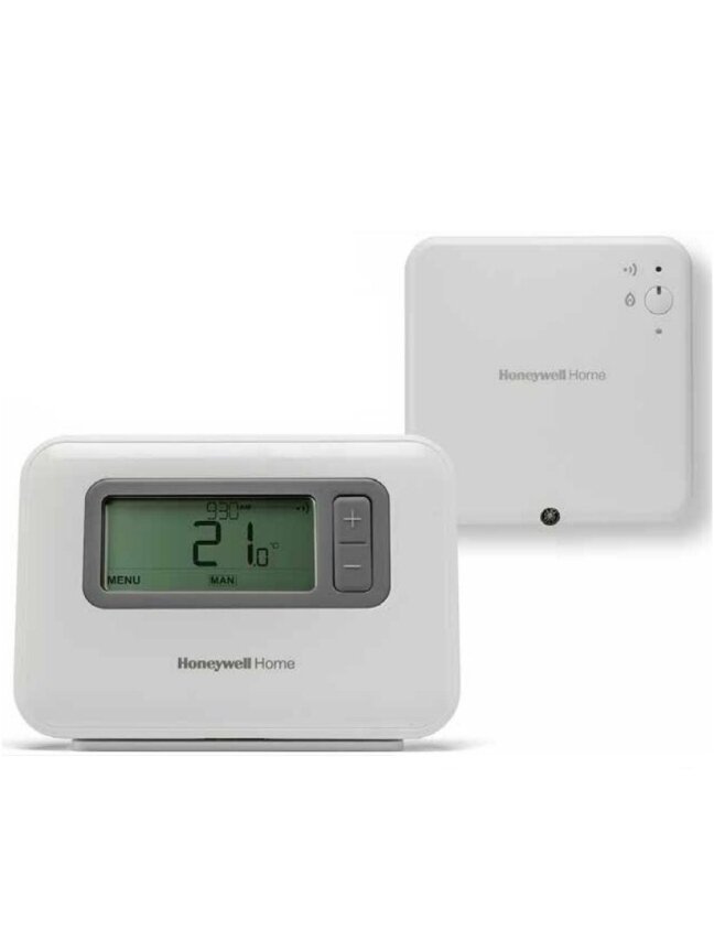 Programuojamas Honeywell radiobanginis patalpos termostatas T3R Programuojamas Honeywell radiobanginis patalpos termostatas T3R