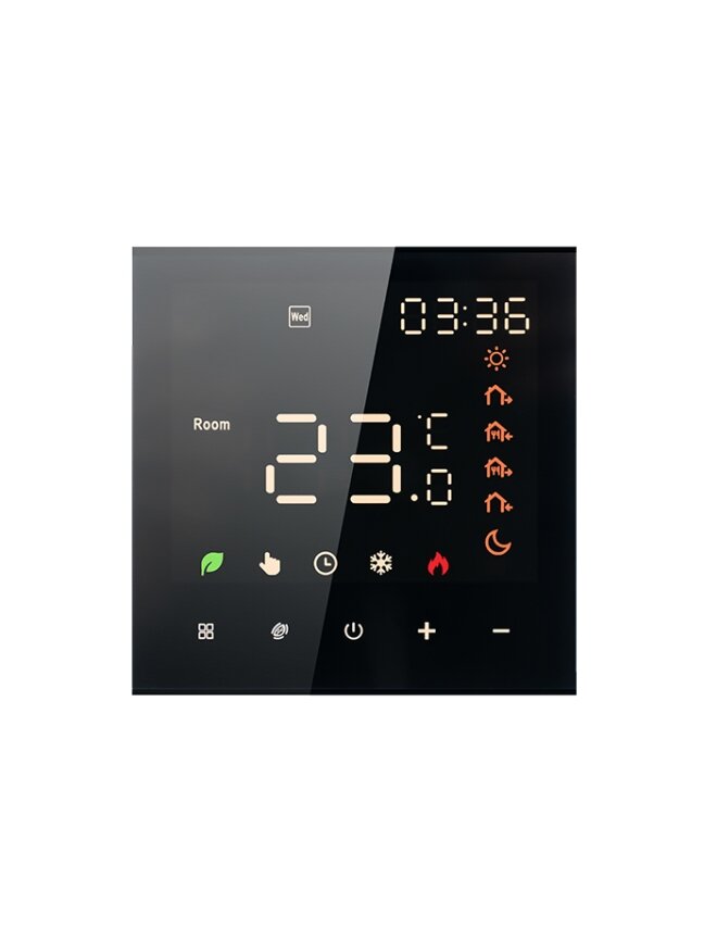 Programuojamas termostatas (Termoreguliatorius) Juodas ME82H(LED) 1 Programuojamas termostatas (Termoreguliatorius) Juodas ME82H(LED) 1