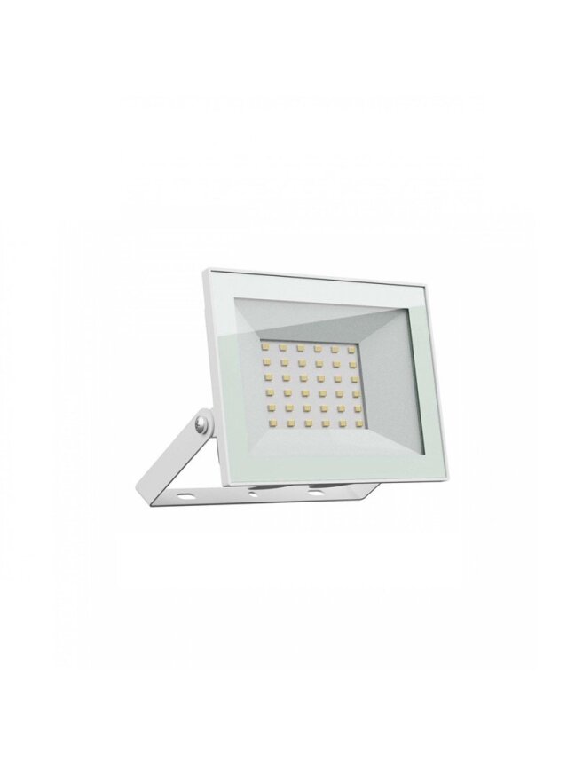 PROŽEKTORIUS LAUKO LED 30W 230V NW IP65 BALTAS PROŽEKTORIUS LAUKO LED 30W 230V NW IP65 BALTAS