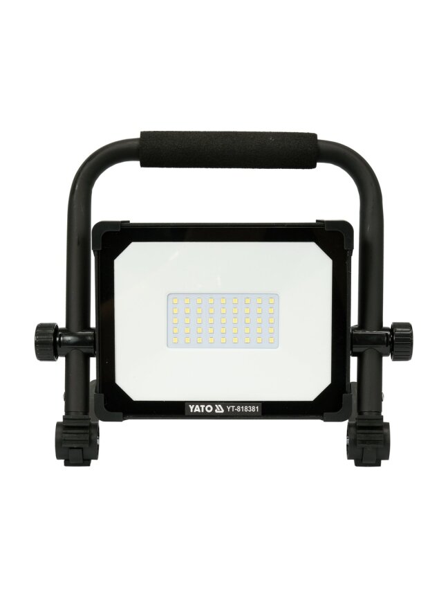 Prožektorius nešiojamas SMD LED 30 W, 2850 lm su stovu YATO (YT-818381) 1 Prožektorius nešiojamas SMD LED 30 W, 2850 lm su stovu YATO (YT-818381) 1