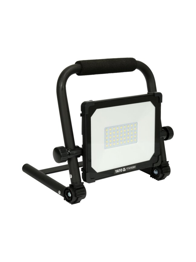 Prožektorius nešiojamas SMD LED 30 W, 2850 lm su stovu YATO (YT-818381) 2 Prožektorius nešiojamas SMD LED 30 W, 2850 lm su stovu YATO (YT-818381) 2