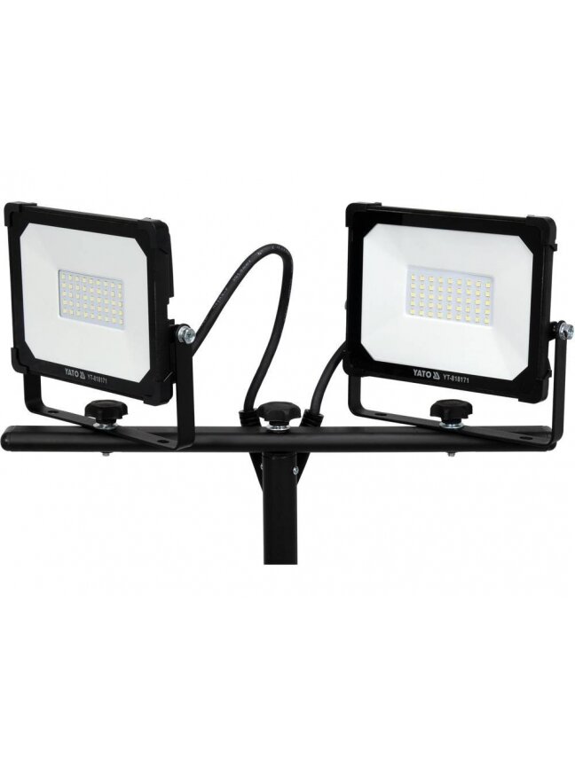 Prožektorius su stovu SMD LED 2x30W 5700 LM Yato 2
