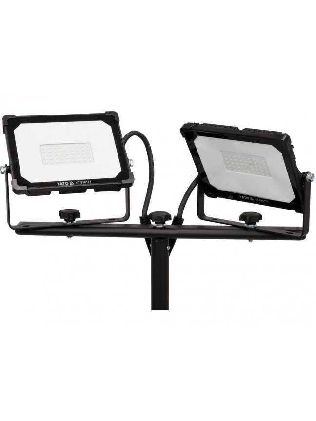 Prožektorius su stovu SMD LED 2x30W 5700 LM Yato 3 Prožektorius su stovu SMD LED 2x30W 5700 LM Yato 3