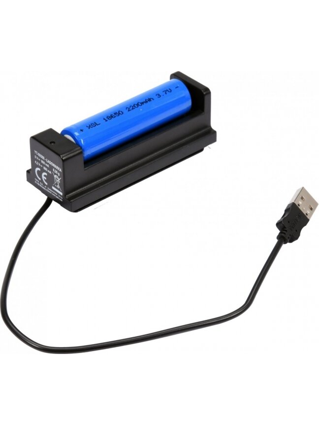 Prožektorius XP-G3 CREE 6W Li-Ion 3.7V 2200 mAh akumuliatorinis Yato 2