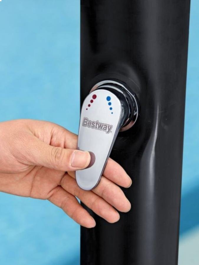 Saulės baterijomis maitinamas lauko dušas, 20 l Bestway SolarFlow 58695 2