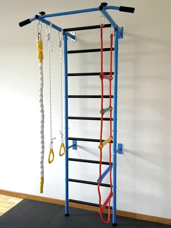 Sporto kompleksas, gimnastikos sienelė RESTPRO® KID-2 Blue Sporto kompleksas, gimnastikos sienelė RESTPRO® KID-2 Blue