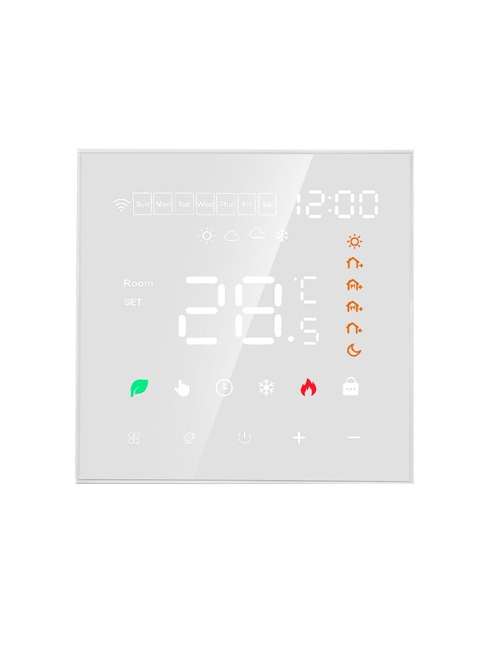 Programuojamas termostatas (Termoreguliatorius) Baltas ME82H(LED) WIFI Programuojamas termostatas (Termoreguliatorius) Baltas ME82H(LED) WIFI