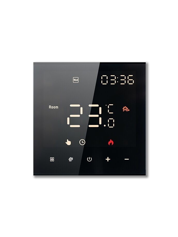Programuojamas termostatas (Termoreguliatorius) Juodas ME82H(LED) Programuojamas termostatas (Termoreguliatorius) Juodas ME82H(LED)