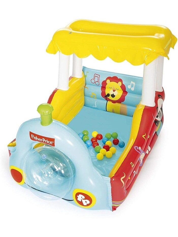 Pripučiamoji žaidimų aikštelė BESTWAY, 132×89×94 cm 2 Pripučiamoji žaidimų aikštelė BESTWAY, 132×89×94 cm 2