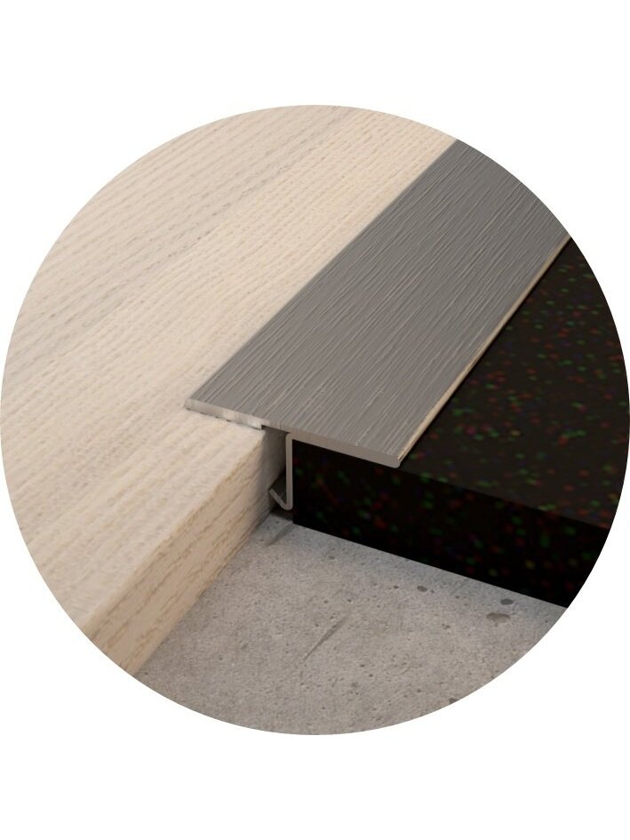 Profilis T tipo, nerūdyjančio plieno Stainless Steel Profiles | 14 mm L-250cm
