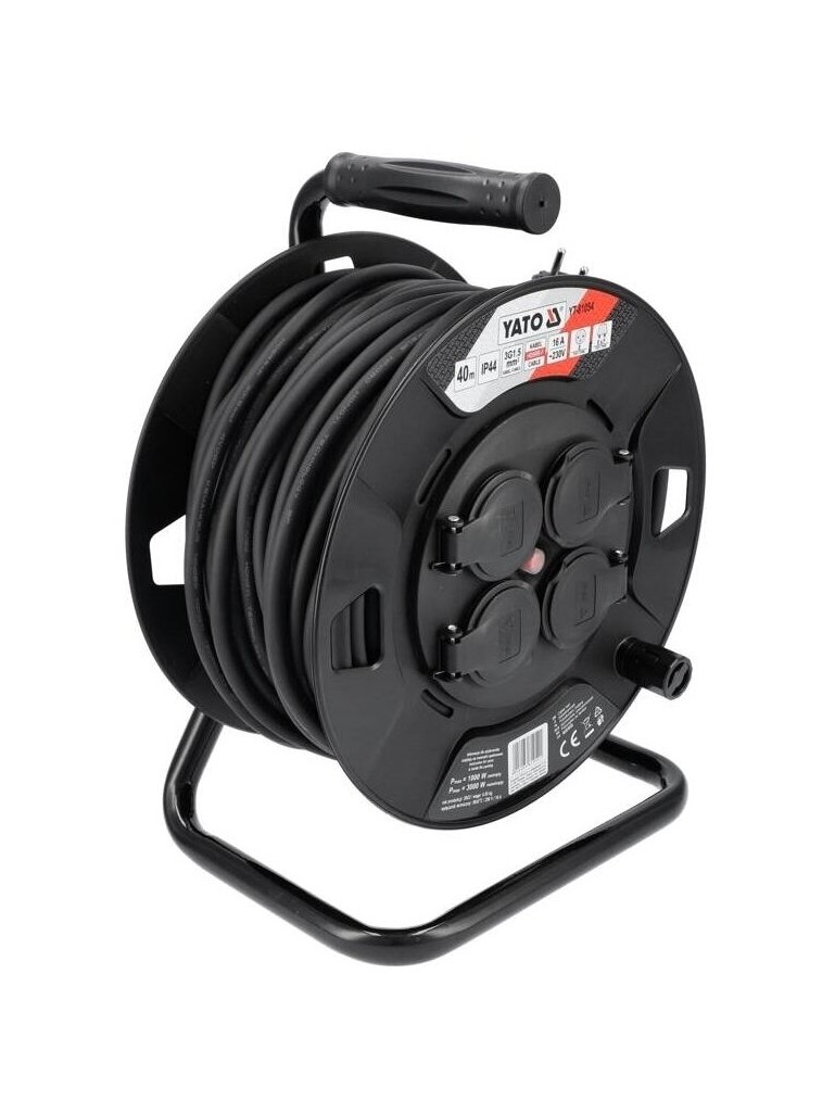 ⬡ Prailgintuvas su rite 40m 3Gx1.5mm 230V (YT81054) ⬡ Prailgintuvas su rite 40m 3Gx1.5mm 230V (YT81054)