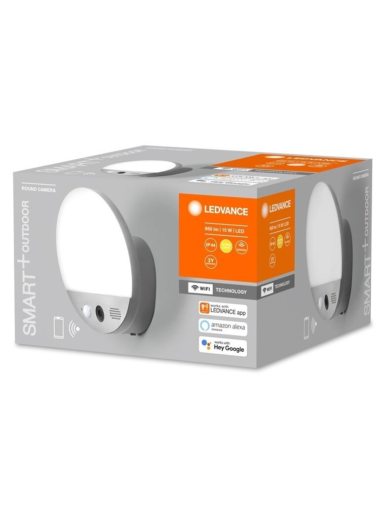 PROŽEKTORIUS LED WIFI 15W 950LM IP44 SU KAMERA 1 PROŽEKTORIUS LED WIFI 15W 950LM IP44 SU KAMERA 1