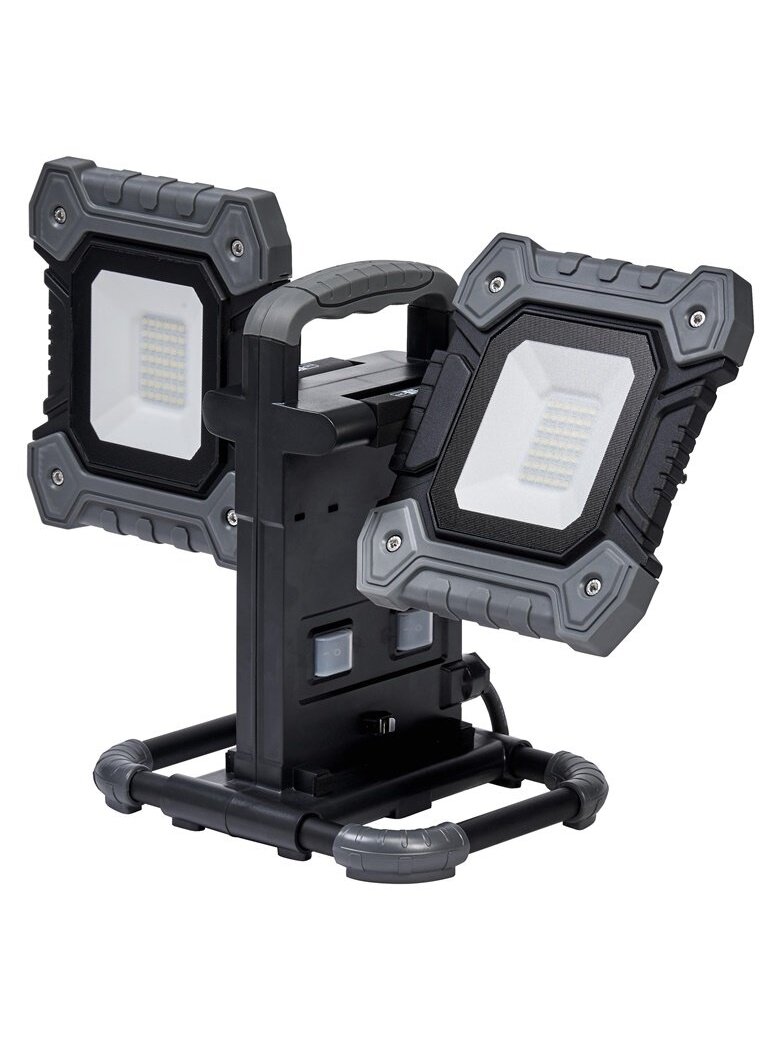 PROŽEKTORIUS PASTATOMAS 2X30W 865 6600LM IP65