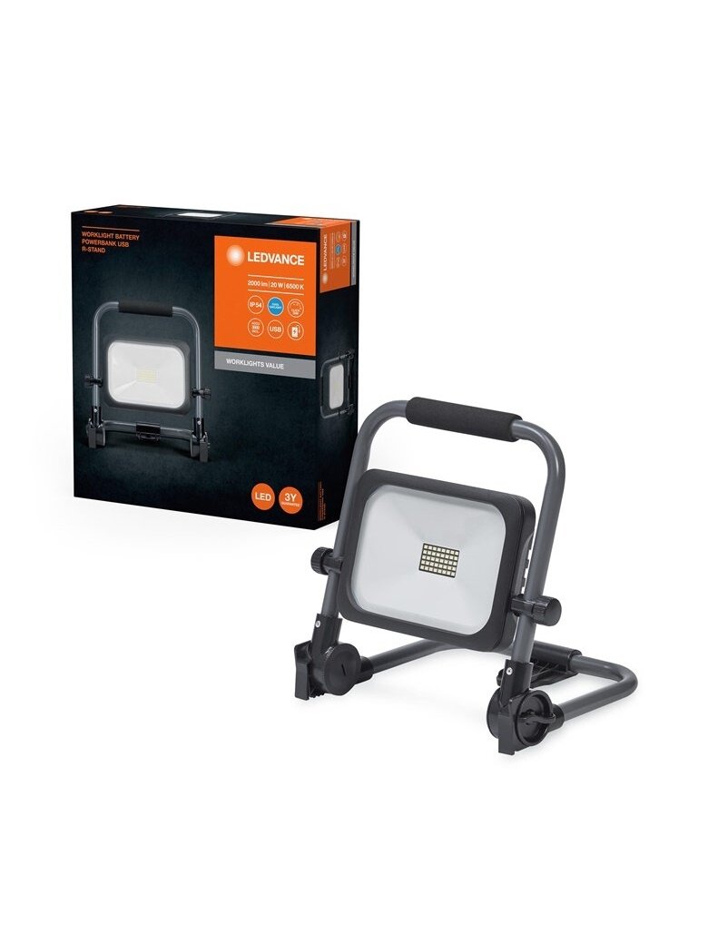 PROŽEKTORIUS PASTATOMAS ĮKRAUNAMAS 20W 865 2000LM IP54 DIM 1 PROŽEKTORIUS PASTATOMAS ĮKRAUNAMAS 20W 865 2000LM IP54 DIM 1