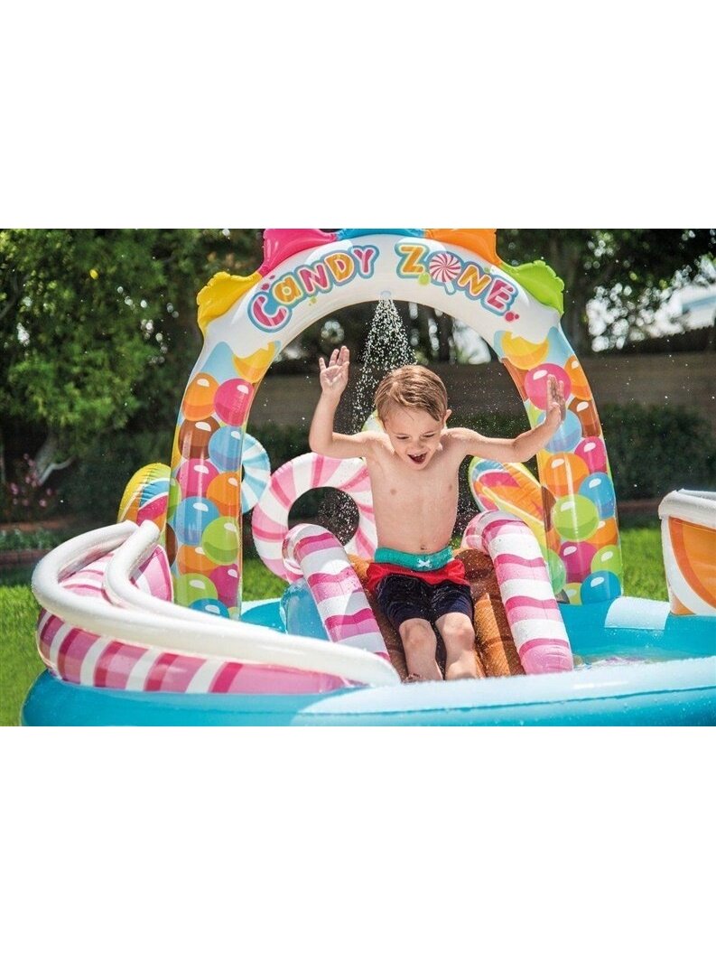 Pripučiamoji žaidimų aikštelė INTEX 57149NP, 295×191×130 cm 2 Pripučiamoji žaidimų aikštelė INTEX 57149NP, 295×191×130 cm 2