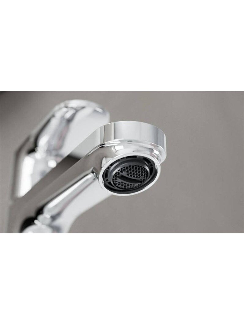 Praustuvo maišytuvas Hansgrohe Rebris S 72580000, chromo 1 Praustuvo maišytuvas Hansgrohe Rebris S 72580000, chromo 1