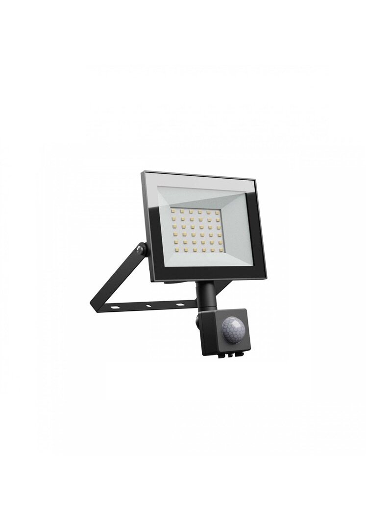 PROŽEKTORIUS LAUKO LED SU JUDESIO DAVIKLIU 30W 230V NW IP44 PROŽEKTORIUS LAUKO LED SU JUDESIO DAVIKLIU 30W 230V NW IP44