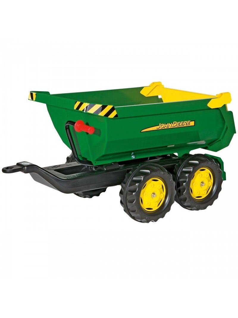 Priekaba Rolly Toys Trailer John Deere Halfpipe