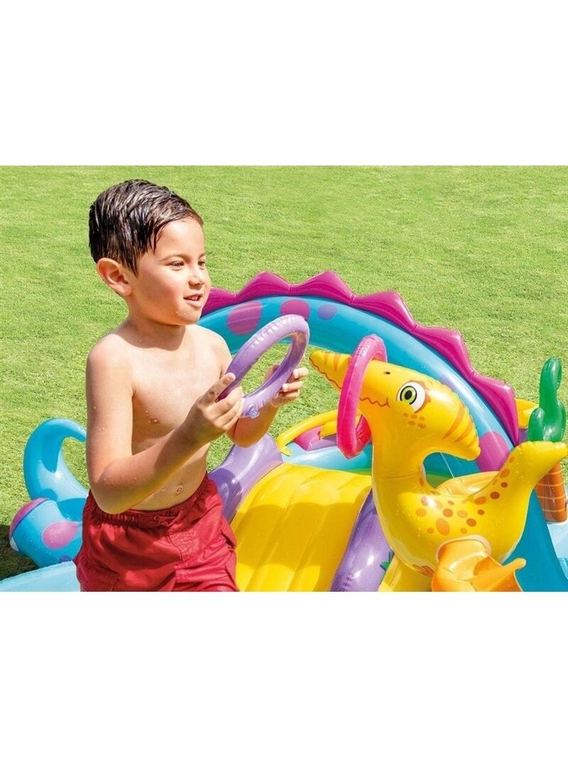 Pripučiamoji žaidimų aikštelė INTEX 57135NP, 333×229×112 cm 2 Pripučiamoji žaidimų aikštelė INTEX 57135NP, 333×229×112 cm 2