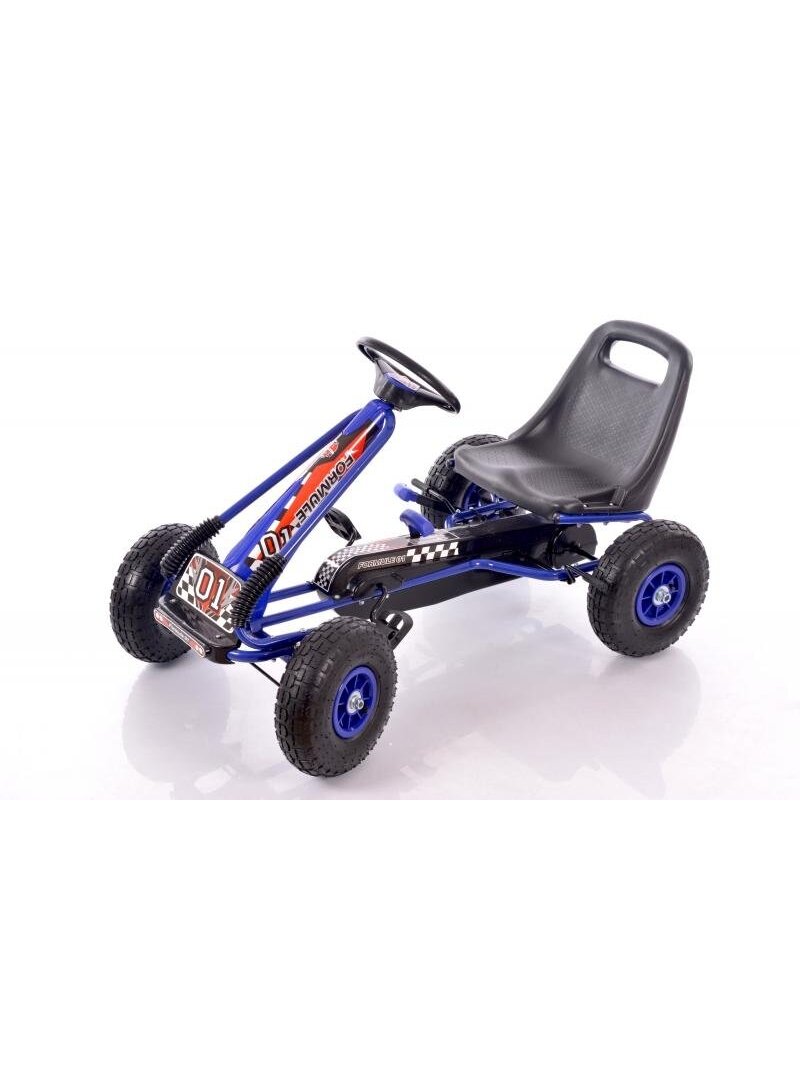 Vaikiškas sportinis kartingas Go-Kart A-15 Blue (3-8 metai)