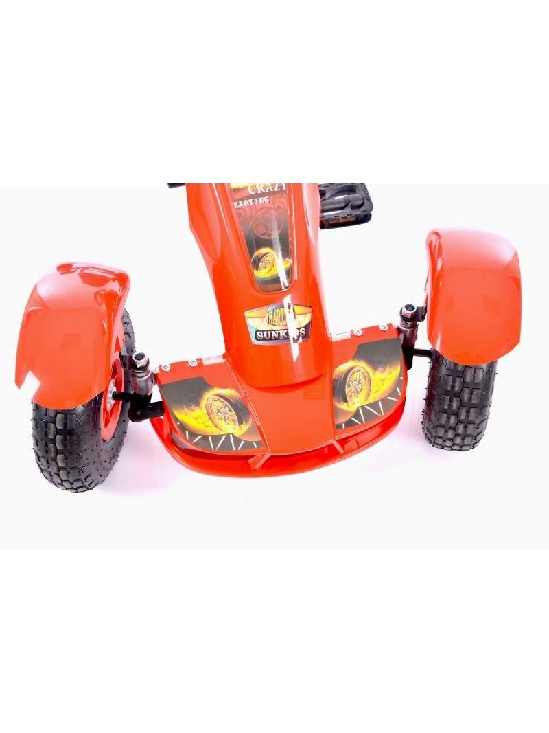 Vaikiškas sportinis kartingas Go-Kart F618 Red (4-10 metų) 3 Vaikiškas sportinis kartingas Go-Kart F618 Red (4-10 metų) 3