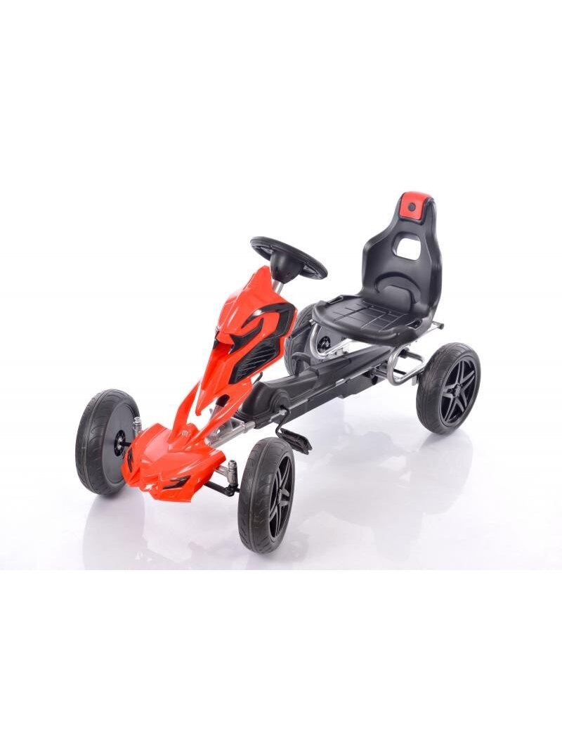Vaikiškas sportinis kartingas Go-Kart 1504 Red (5-12 metų) Vaikiškas sportinis kartingas Go-Kart 1504 Red (5-12 metų)