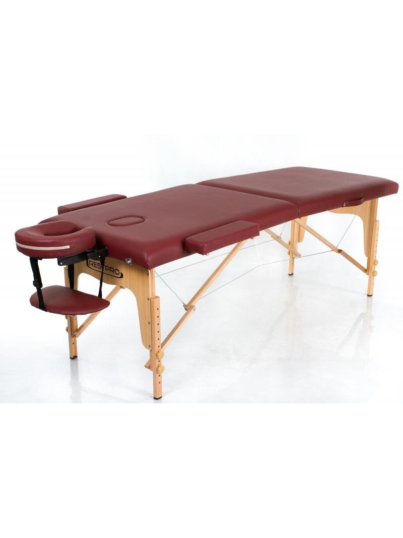 Sulankstomas masažo stalas RESTPRO® Classic-2 Wine Red