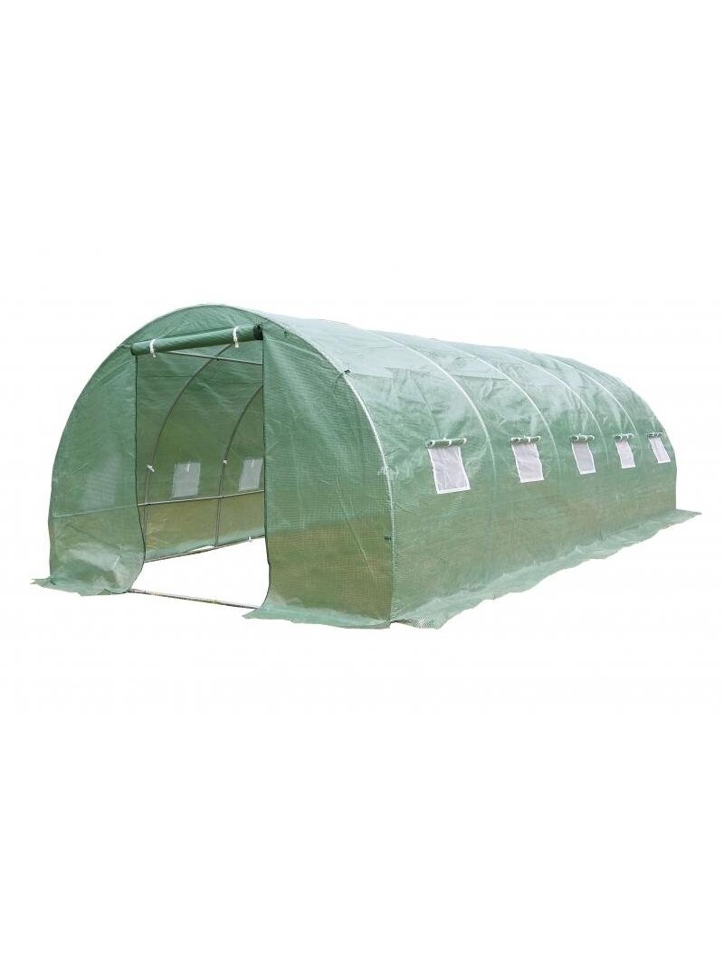 Arkinis šiltnamis su plėvele 24m² (3x8m) Arkinis šiltnamis su plėvele 24m² (3x8m)