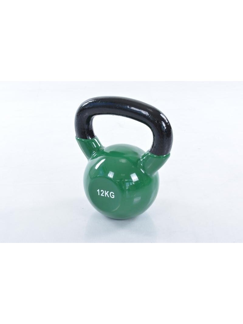 Vinilu dengtas metalinis svarstis (gira) 12 kg