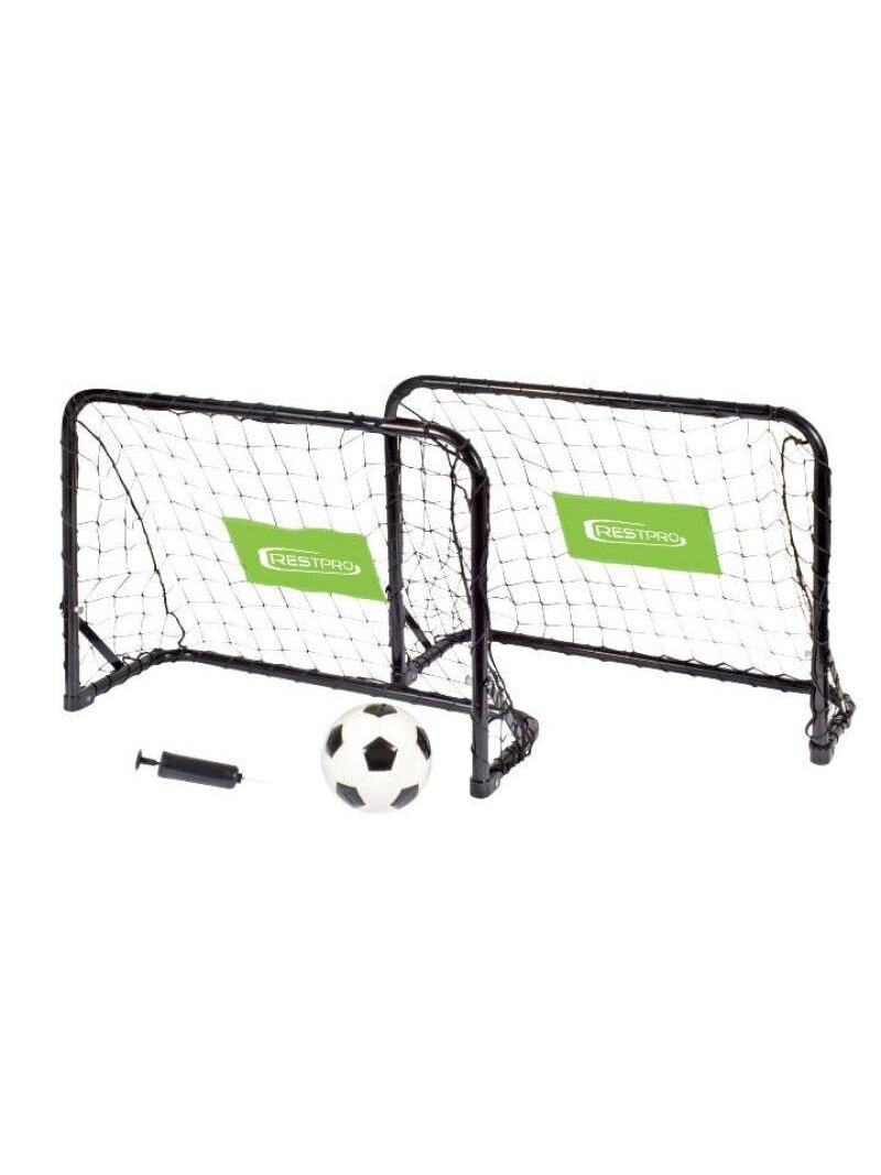 Dviejų futbolo vartų rinkinys, 60x45x25cm Dviejų futbolo vartų rinkinys, 60x45x25cm