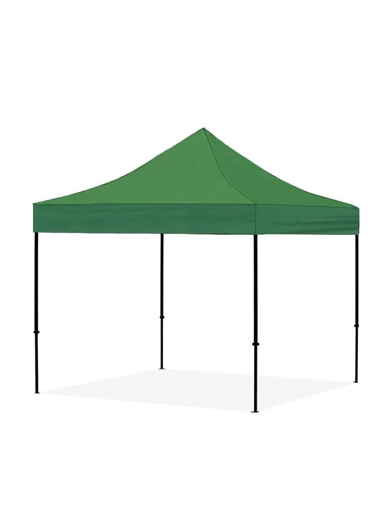 Tento stogas 2 x 2 m (tamsiai žalia spalva, audinio tankumas 160 g/m2) 1 Tento stogas 2 x 2 m (tamsiai žalia spalva, audinio tankumas 160 g/m2) 1