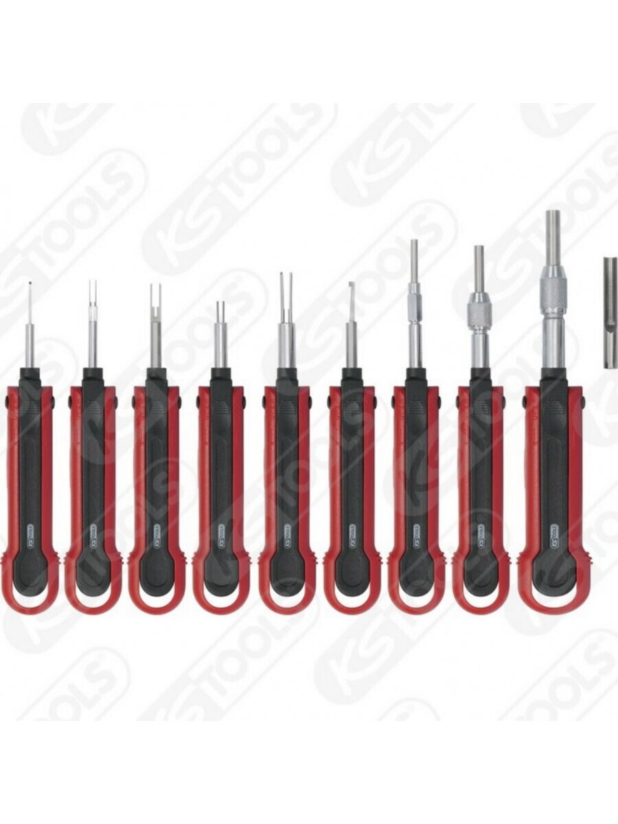 Professional truck terminal extractor tool, 10 pcs, KS Tools
