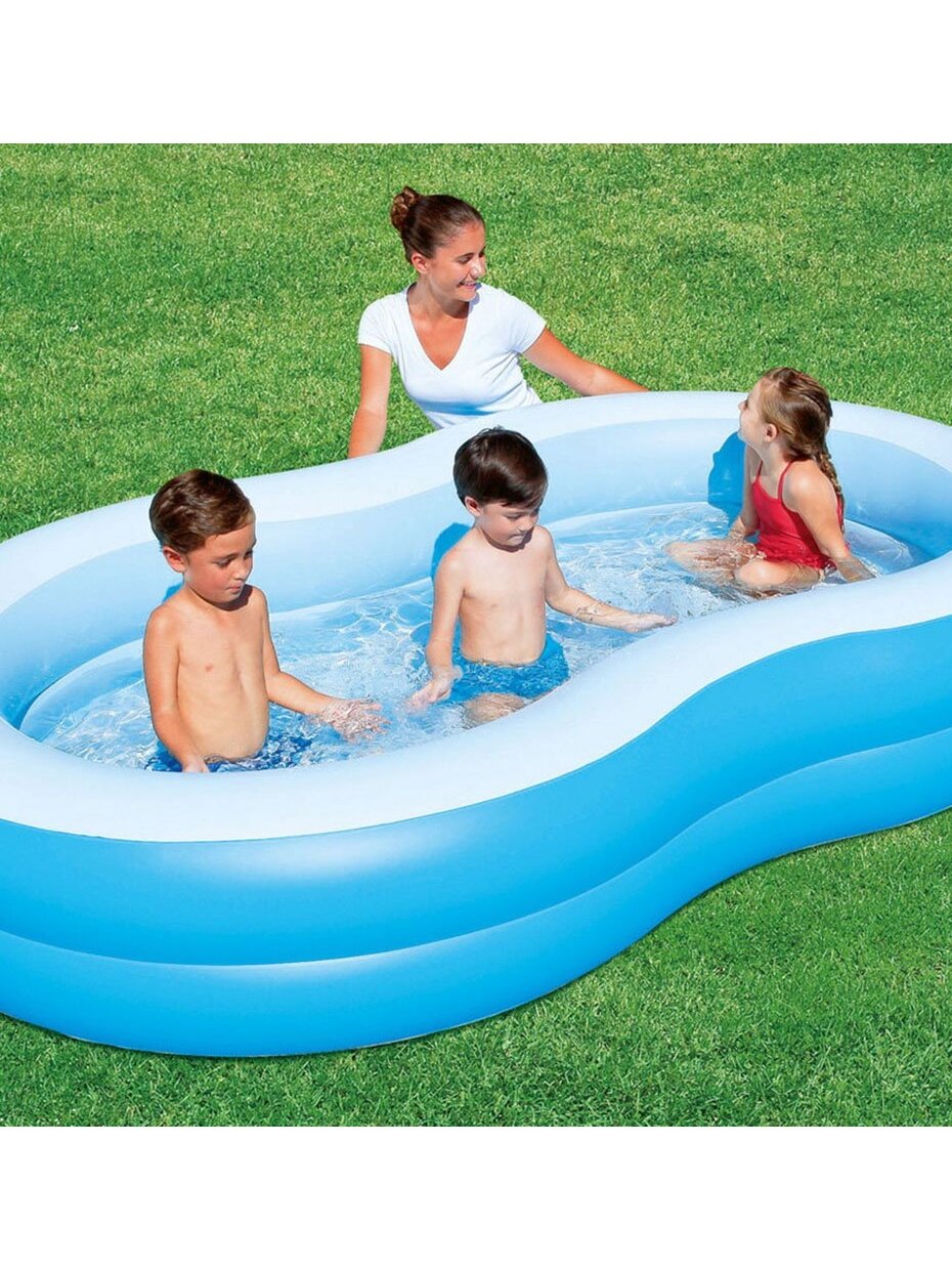 Pripučiamas Baseinas Bestway 54117 3217, 262 cm x 157 cm x 46 cm 1 Pripučiamas Baseinas Bestway 54117 3217, 262 cm x 157 cm x 46 cm 1