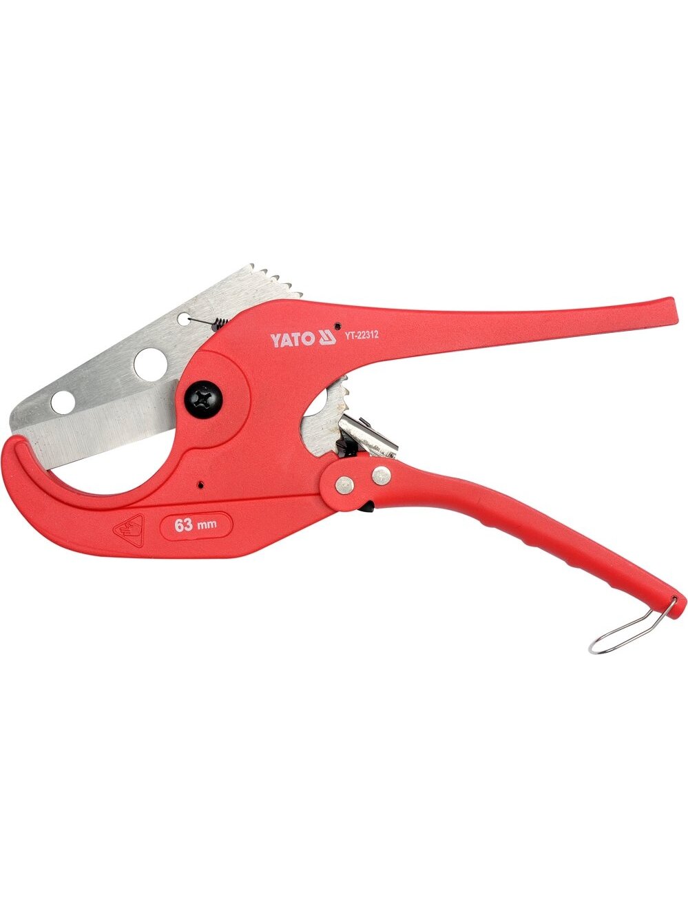 Prietaisas PVC vamzdžiams kirpti Yato | max 63mm