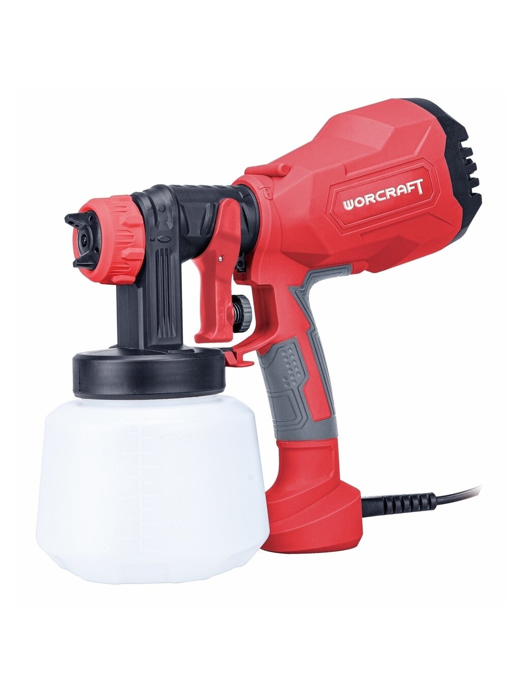 ⬡ Pulverizatorius Ø1.8mm, Ø2.6mm 400W (SG041000, WORCRAFT) ⬡ Pulverizatorius Ø1.8mm, Ø2.6mm 400W (SG041000, WORCRAFT)