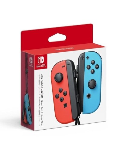 Pultų komplektas Nintendo Joy-Con Pair Neon Red/Neon Blue